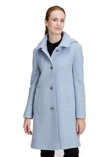 Edler Wollmantel mit abnehmbarer Kapuze thumbnail 6