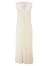 Strickkleid ärmellos mit V Ausschnitt thumbnail 5
