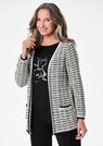 Cardigan mit elegantem Jacquardmuster thumbnail 1