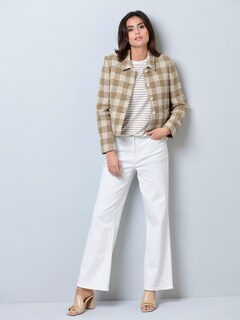 Blazer mit Karomuster thumbnail 7
