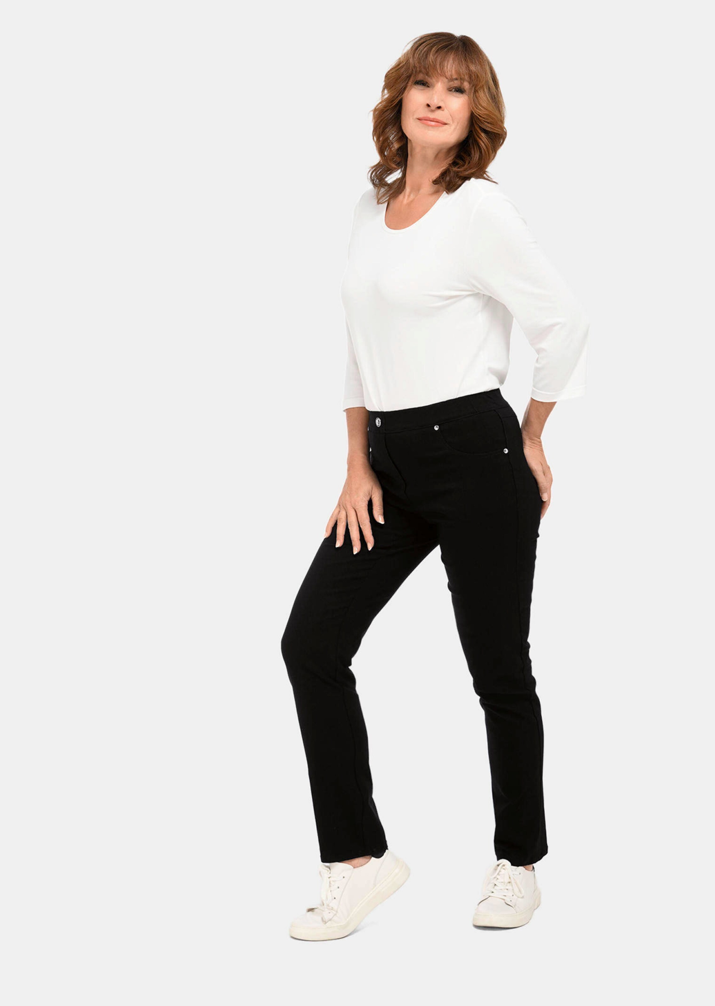 Pantalon super stretch LOUISA - noir - Gr. 24 de Goldner Fashion