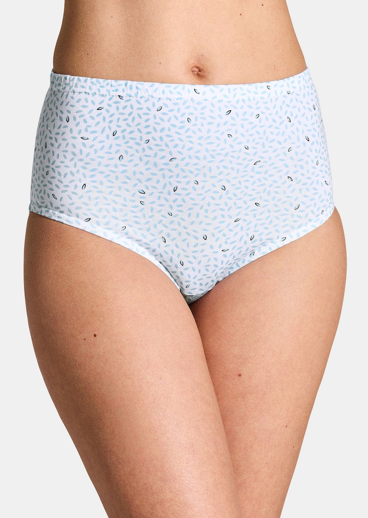 Baumwoll-Taillenslip im Mehrfachpack