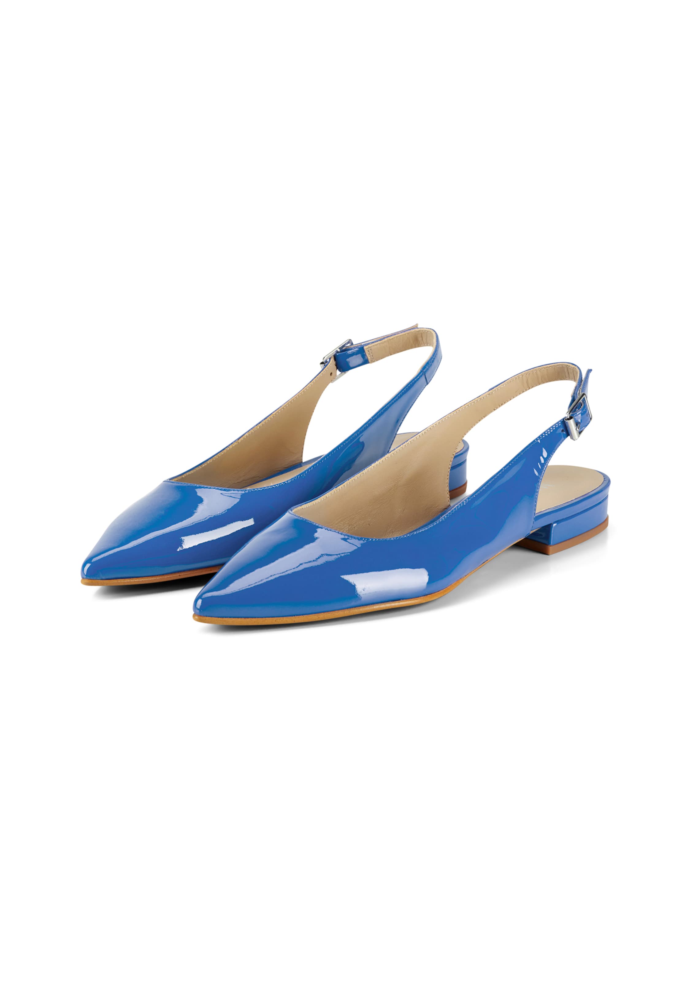 Spitze Lack-Ballerinas