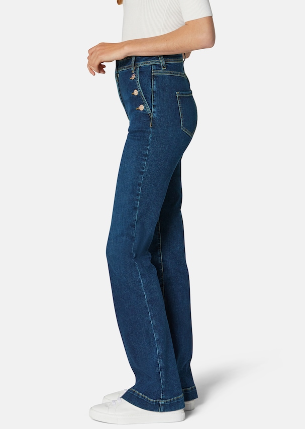 Bootcut-Jeans aus Cotton-Stretch 3
