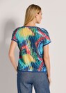 Rundhals-Shirt mit leuchtendem Pailletten-Print thumbnail 3