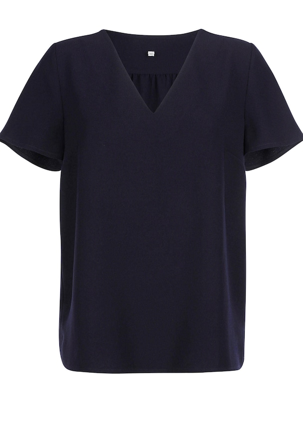 Bluse mit V-Ausschnitt 5