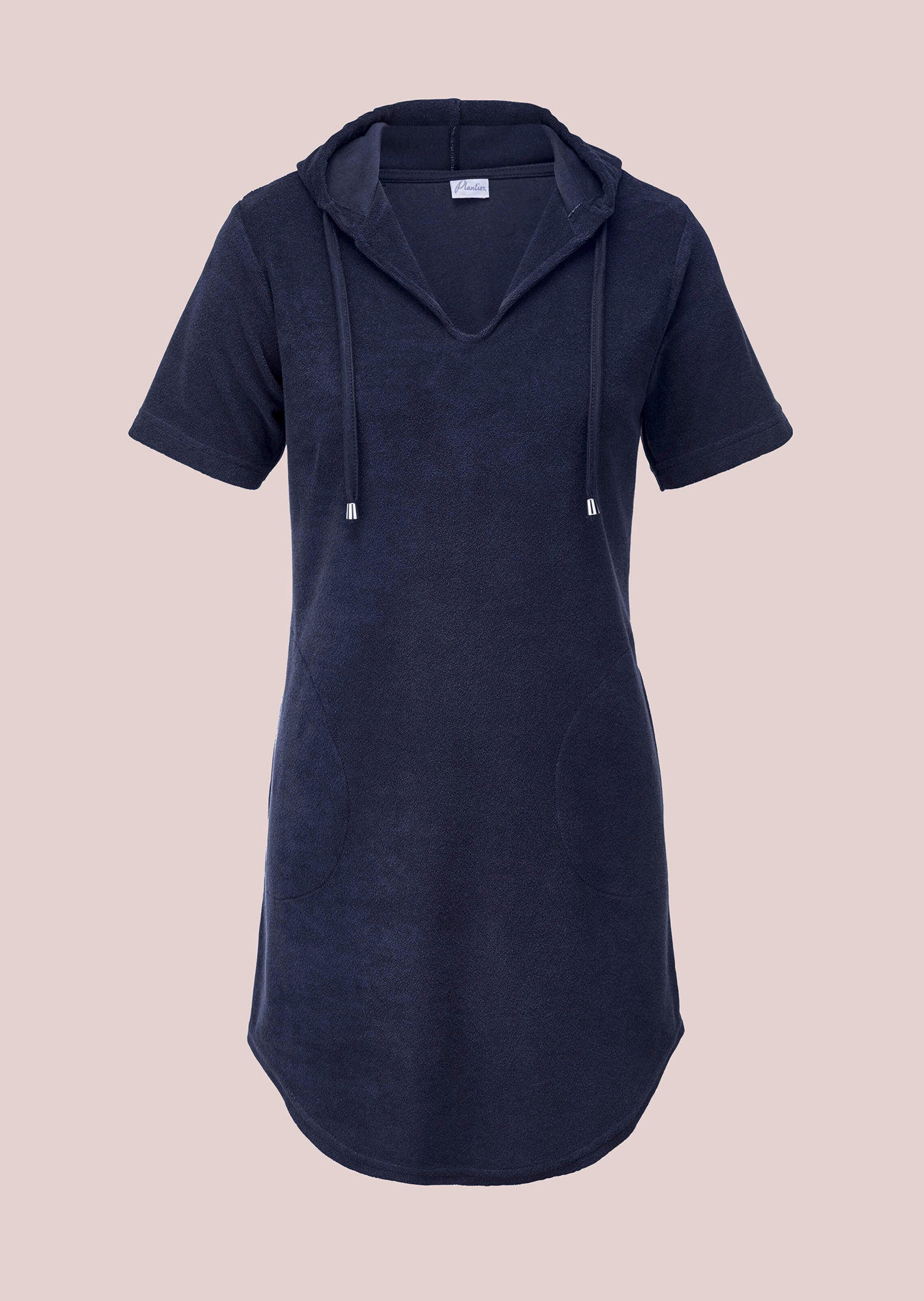 Frotteekleid mit Kapuze