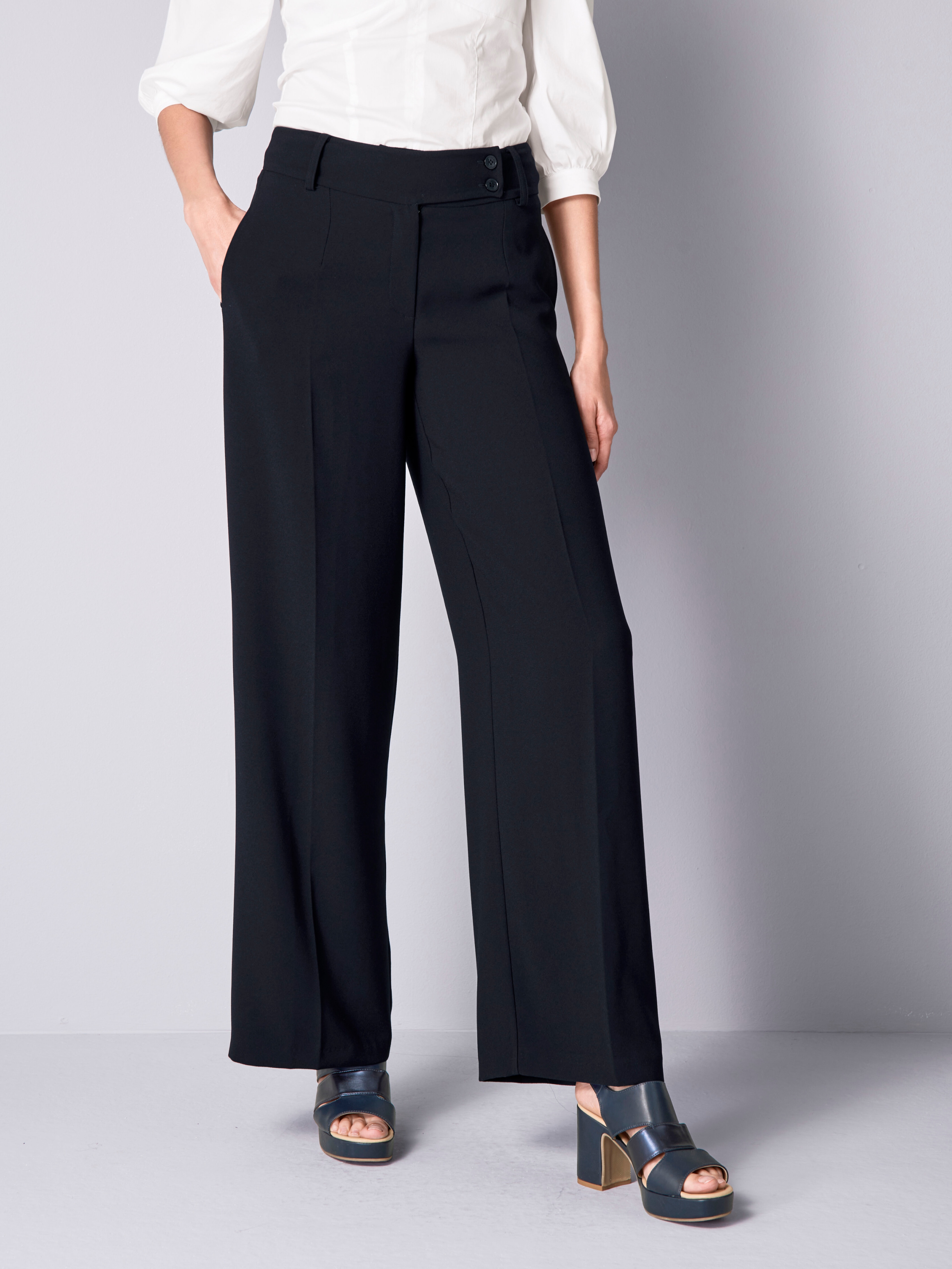 Hose mit weitem Bein