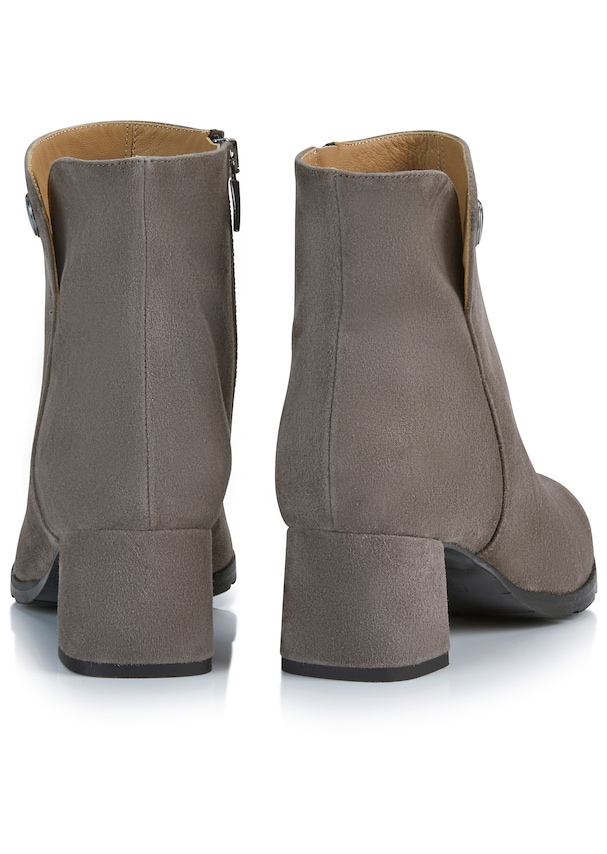 Suede ankle boots 1