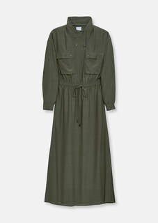 Langes Kleid mit modisch sportiver Note thumbnail 6