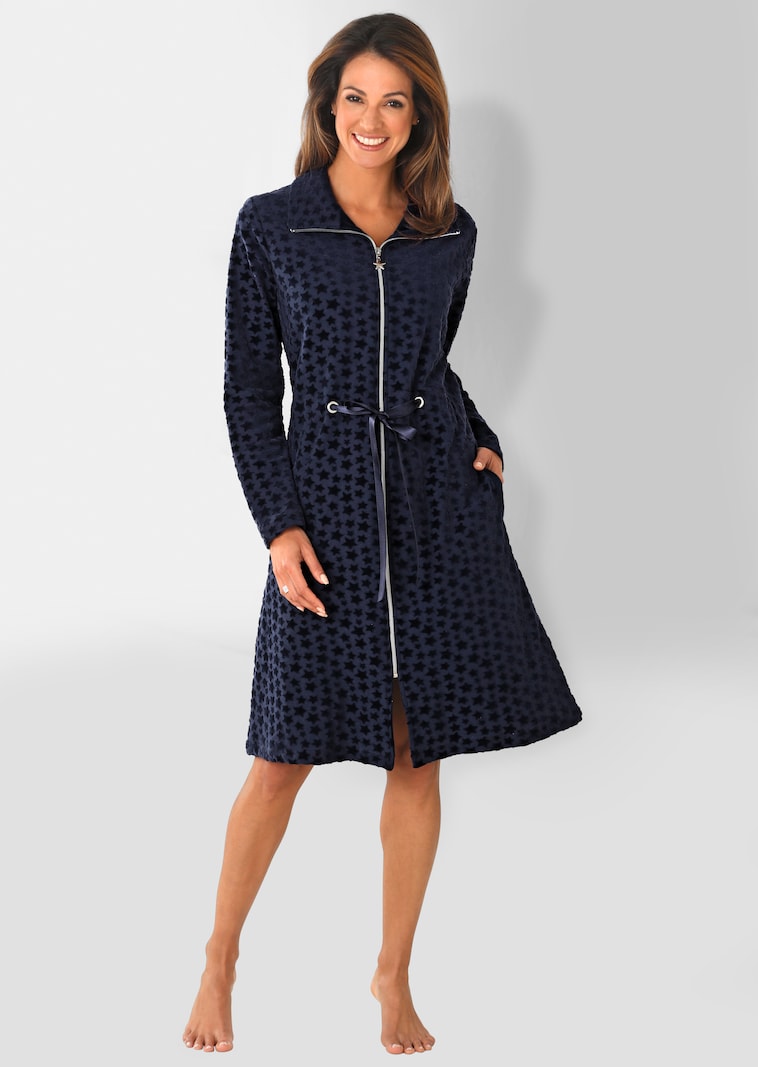 Velours dressing gown