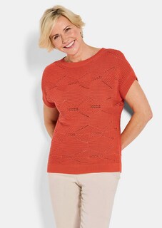 Strickpullover mit Rautenmuster thumbnail 4