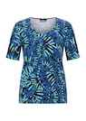 T-shirt en coton avec des fleurs féminines thumbnail 6