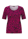 Jersey shirt met gedurfd patroon thumbnail 6