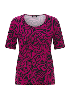 Jersey shirt met gedurfd patroon thumbnail 6