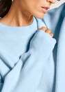 Kurzer Oversize-Pullover mit Kaschmir thumbnail 5