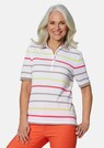 Ringel-Poloshirt aus weichem Pikee thumbnail 1