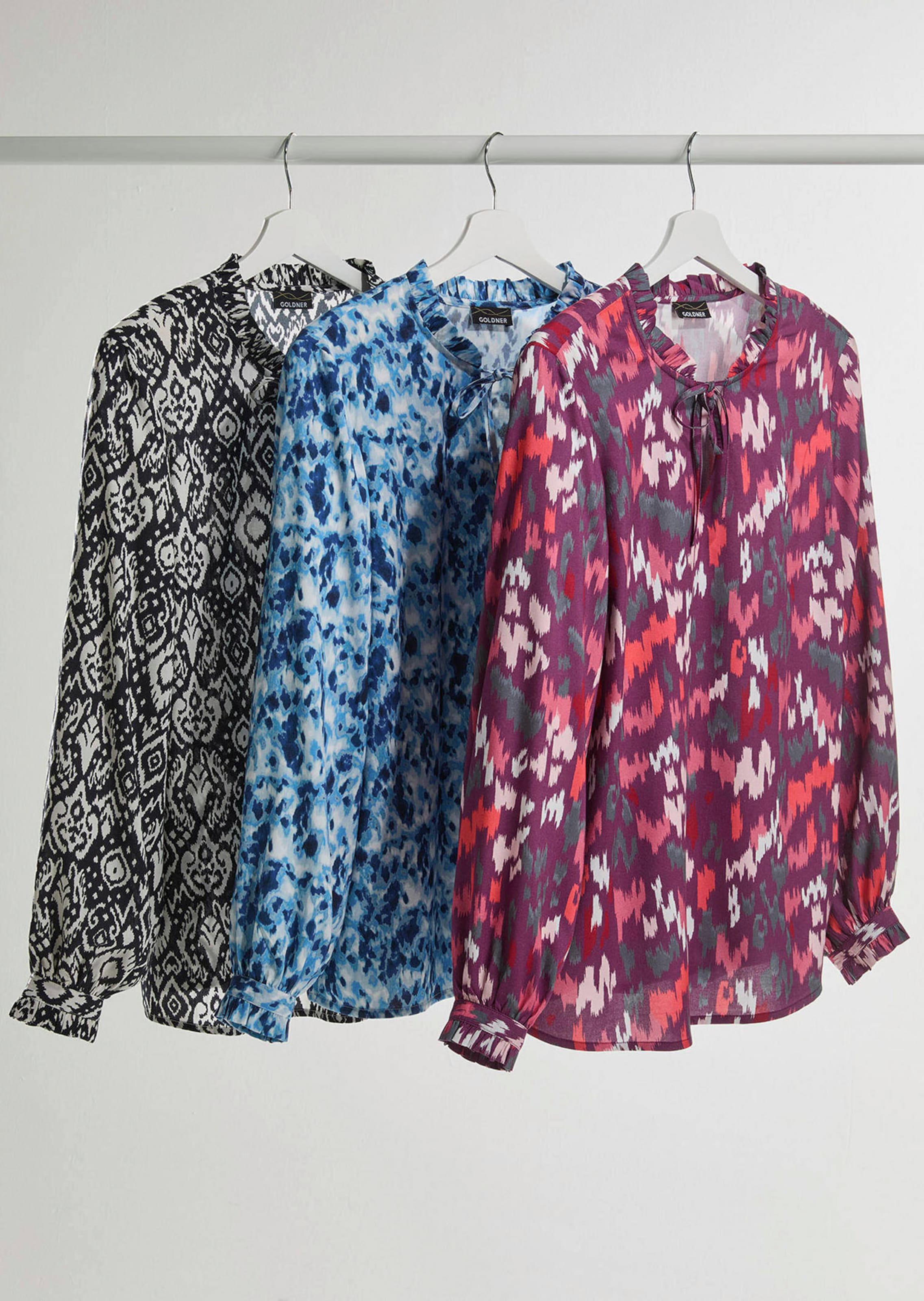 Gedessineerde blouse