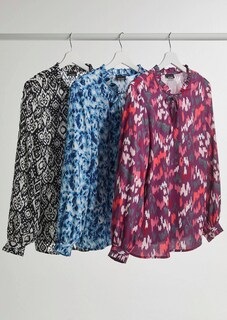 Gedessineerde blouse thumbnail 1