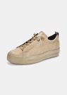 Sneakers en cuir avec laçage élastique thumbnail 1