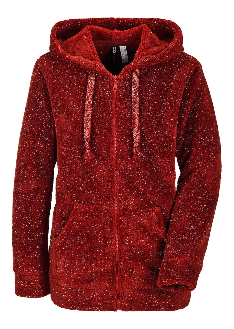 Kuschelige Flausch-Freizeitjacke