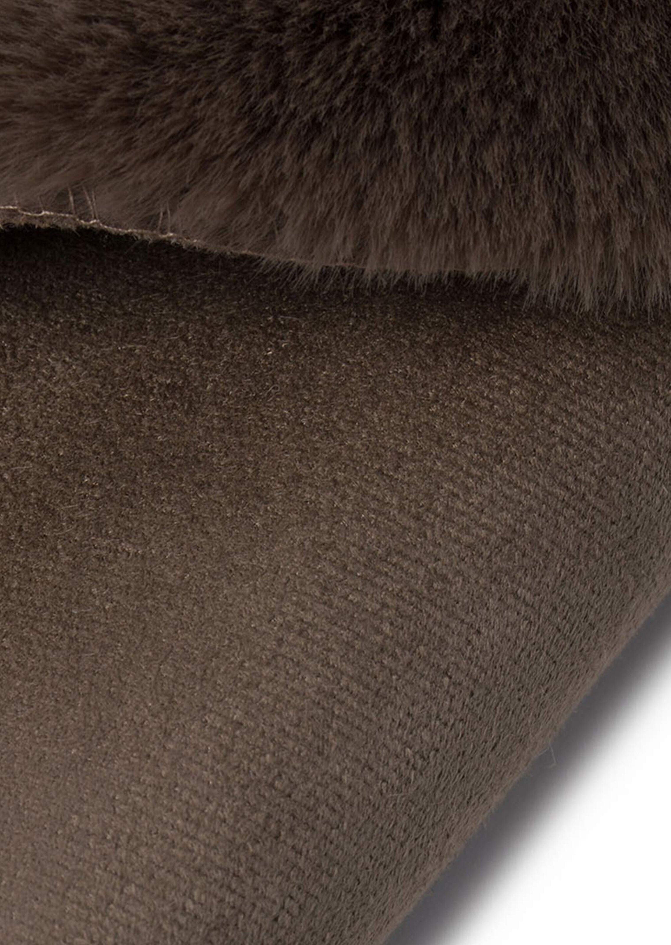 Tapis aspect fourrure - taupe - Gr. 60 x 90 cm de Goldner Fashion