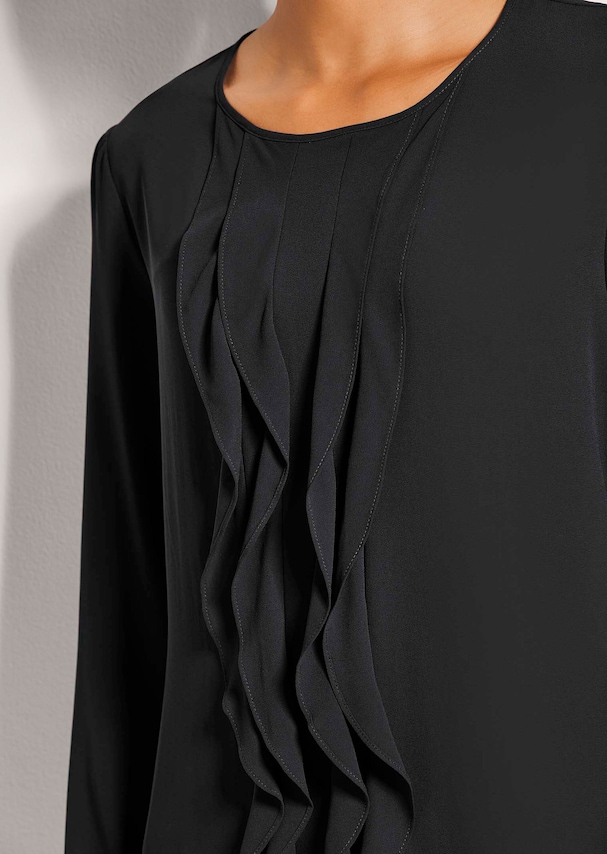 Leichte Rundhals-Bluse 4