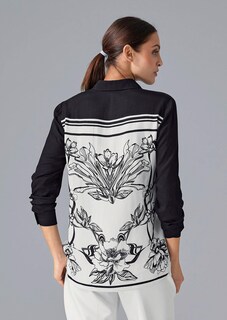 Bluse mit verdeckter Knopfleiste thumbnail 3