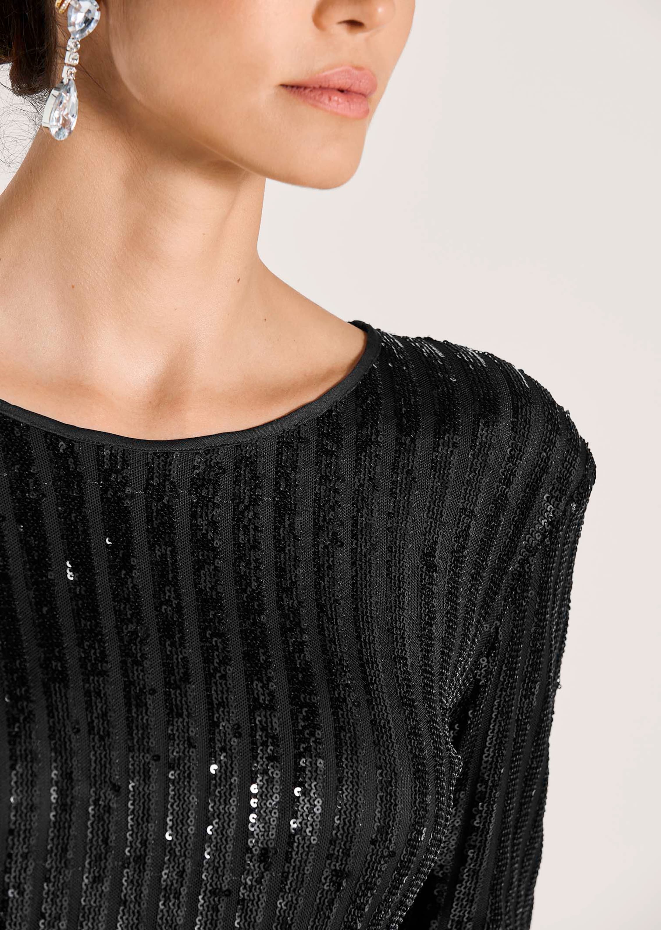 Robe Noire Bodycon à Paillettes - Taille 38 - Marque Blanco - Sans Manches - Portée Une Fois - Excellent État