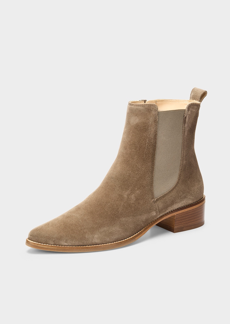 Bottines Chelsea en cuir