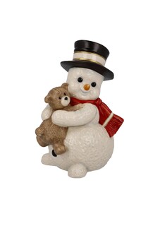 Schneemann mit Teddy thumbnail 1