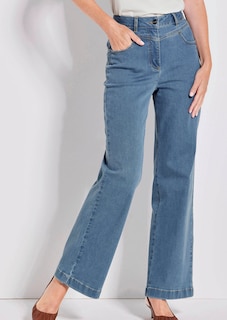 Weite Jeans VERA mit Formbund thumbnail 3