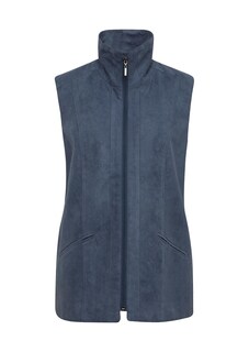 Leichte Weste in schöner Velourslederoptik thumbnail 2