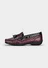 Leren mocassins met decoratief kwastje thumbnail 4