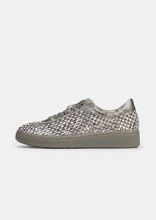 Sneaker aus Mesh-Gewebe mit Strass thumbnail 4