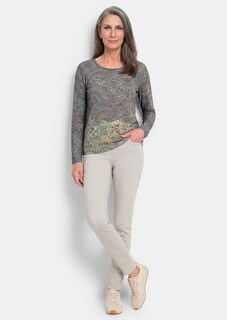 Langarmshirt mit Paisleymuster thumbnail 2