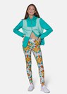 Bedruckte Leggings mit Mesheinsätzen thumbnail 2