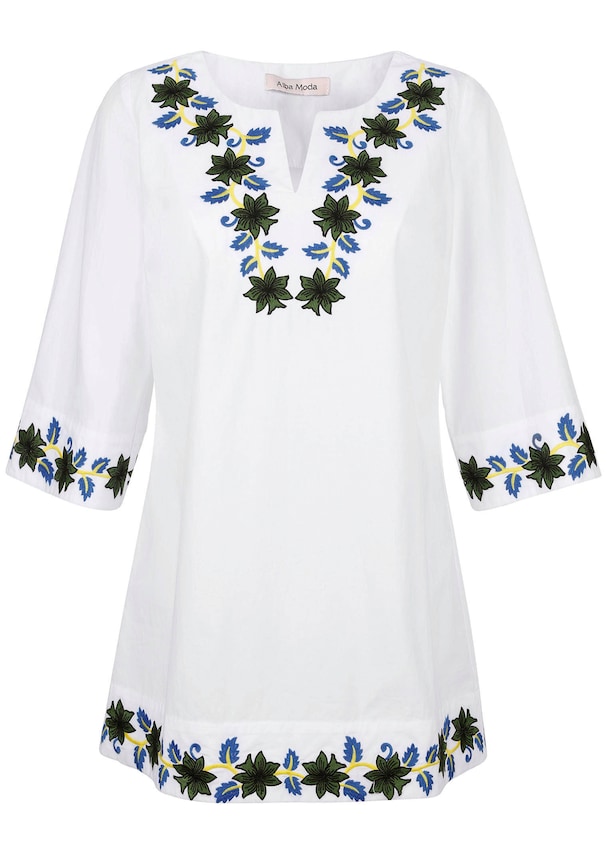 Tunika mit dekorativer Stickerei 5