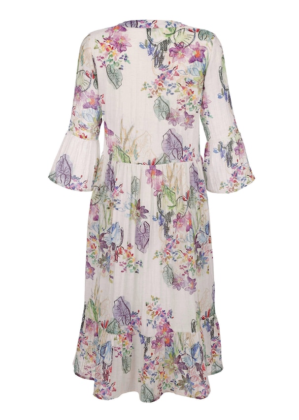 Kleid mit Blumendruck 5