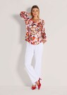 Bluse mit Blätter-Print thumbnail 2