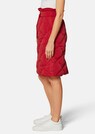 Padded quilted skirt in paperbag style thumbnail 4