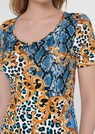 Jerseykleid in Midi-Länge thumbnail 5