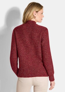 Strickpullover in Bouclé Optik thumbnail 3