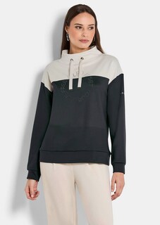 Weiches Sweatshirt mit Stehkragen thumbnail 1