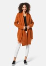 Lange Rippstrickjacke thumbnail 2