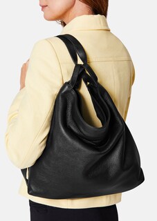 Ledertasche in Beutelform thumbnail 3