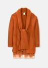 Lange Rippstrickjacke thumbnail 6