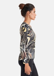 Shirt with abstract animal print thumbnail 4