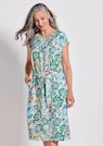 Druckkleid mit Alloverprint & Bindegürtel thumbnail 7