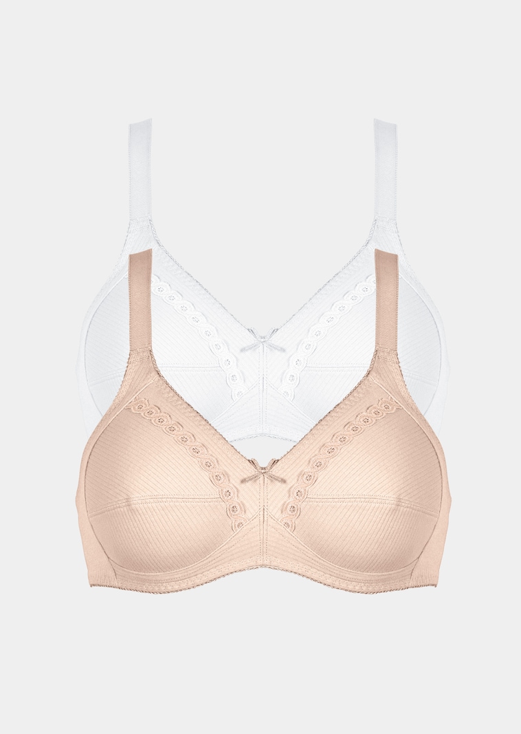 Soutien-gorge sans armatures, lot de 2